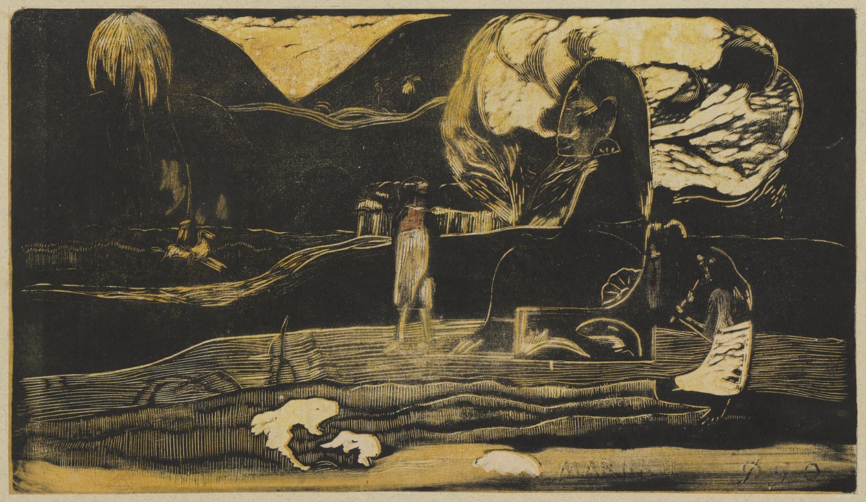 Maruru: Thanks by Paul Gauguin