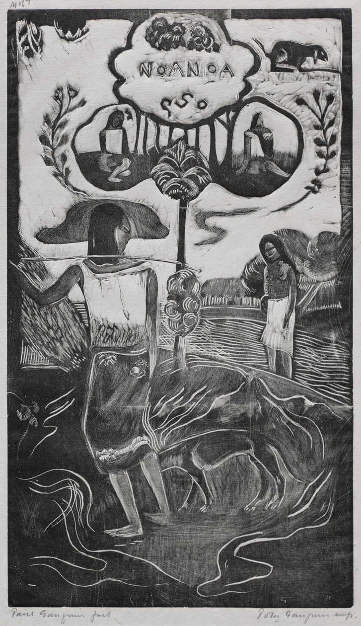 Noa Noa: Noa Noa Fragrant Scent, 1893-94 by Paul Gauguin