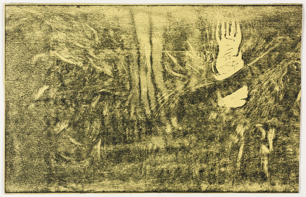 Noa Noa: The Devil Speaks Mahna No Varua Ino (recto), Women Washing Clothes (verso) by Paul Gauguin