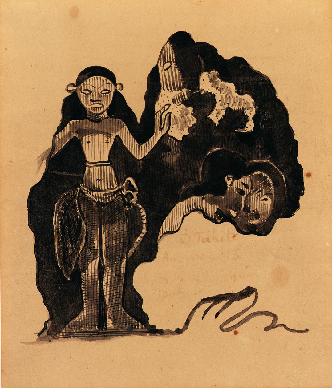 O Tahiti, 1892-93 by Paul Gauguin