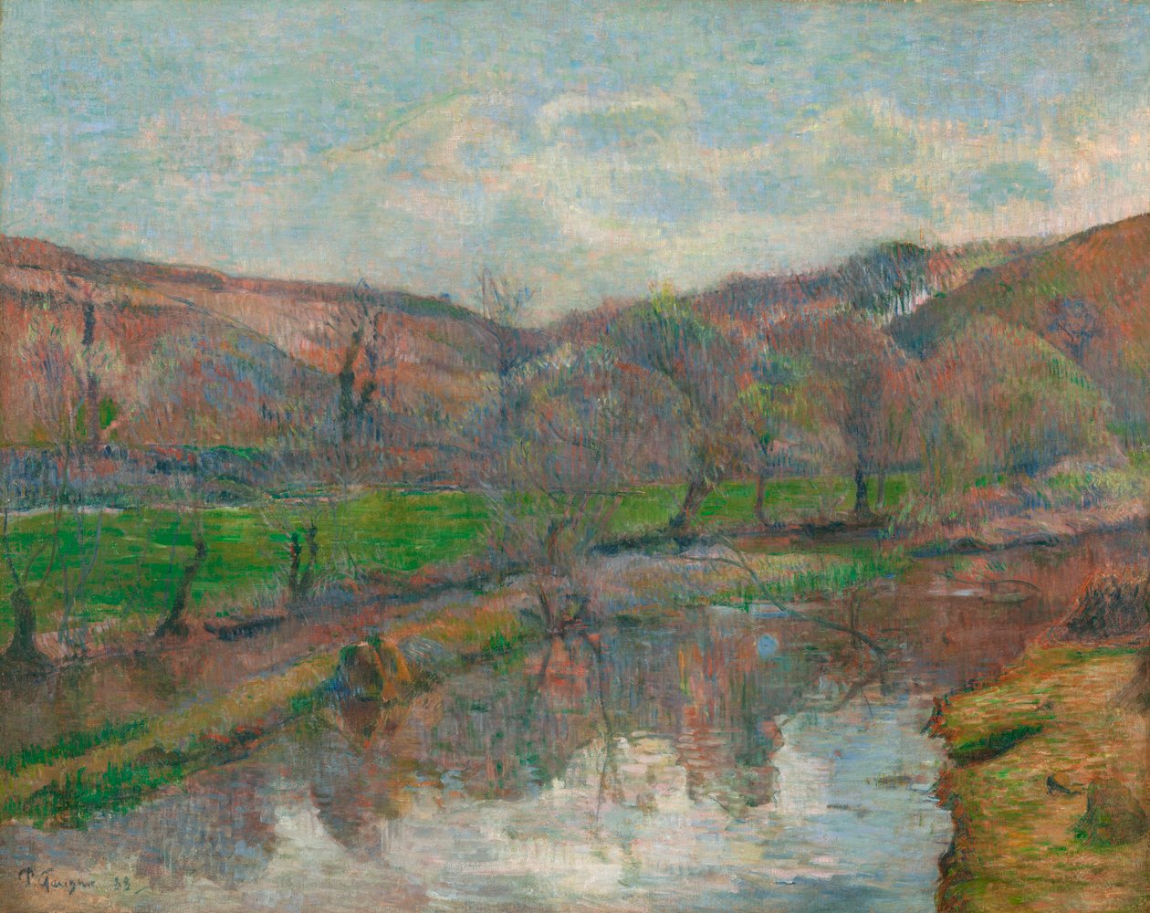 Landscape of Brittany by Paul Gauguin