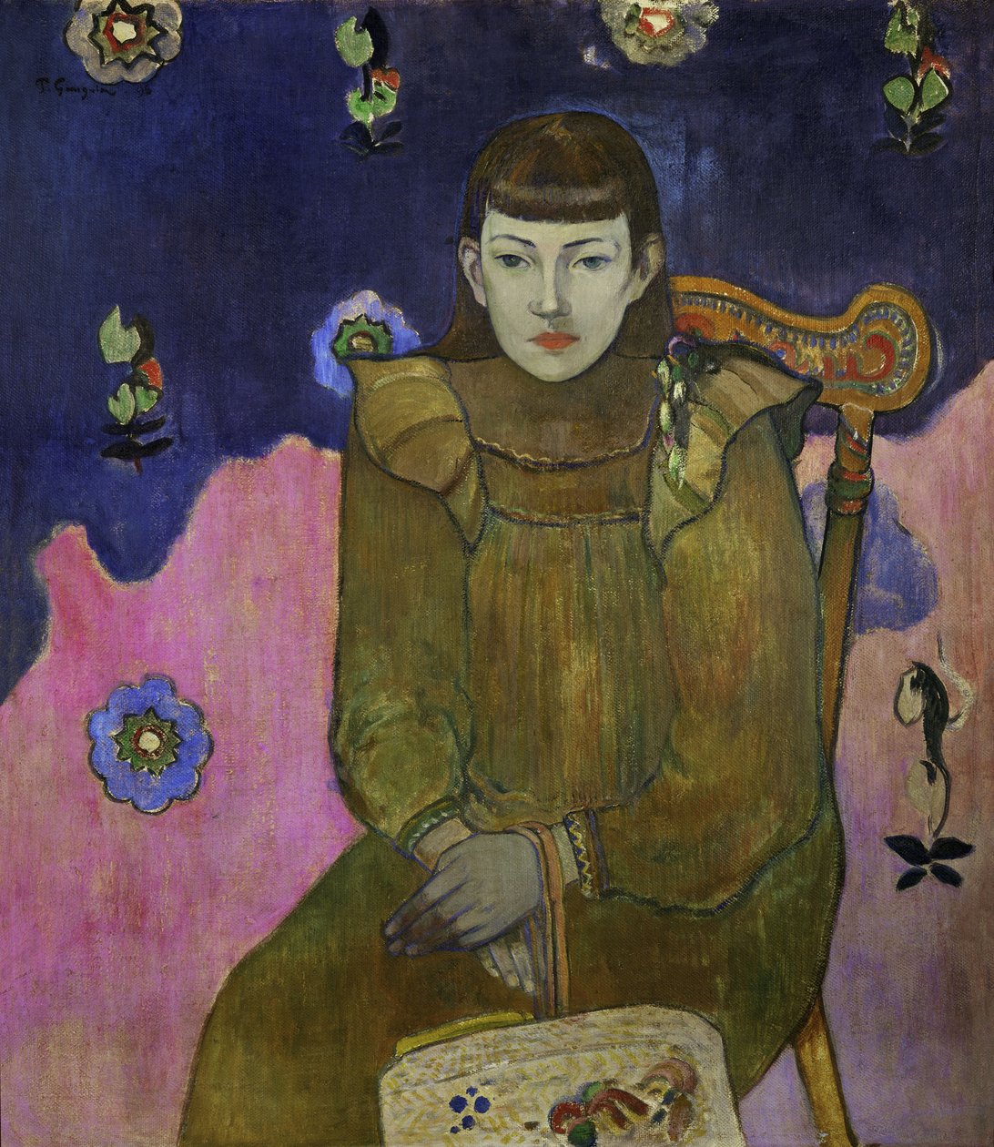 Portrait of Vaiite Jeanne Goupil by Paul Gauguin