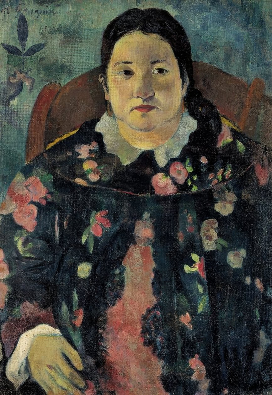 Portrait of Suzanne Bambridge by Paul Gauguin