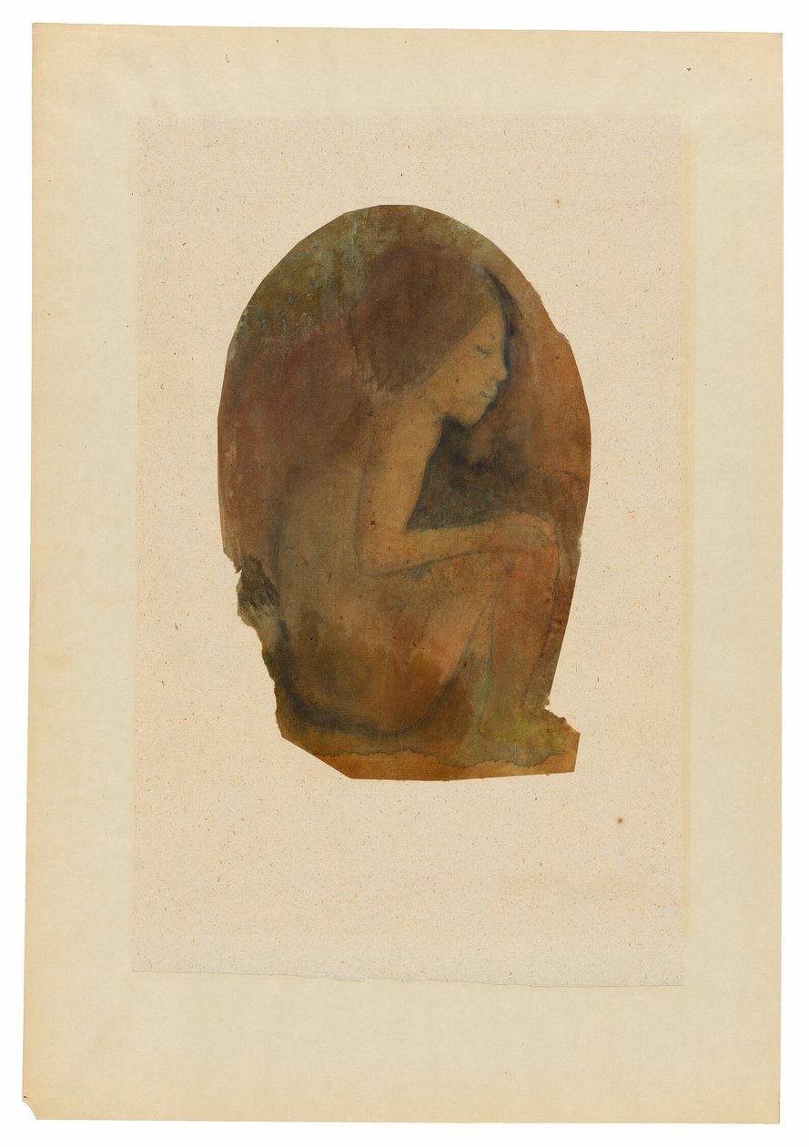 Seated Tahitian Youth by Paul Gauguin