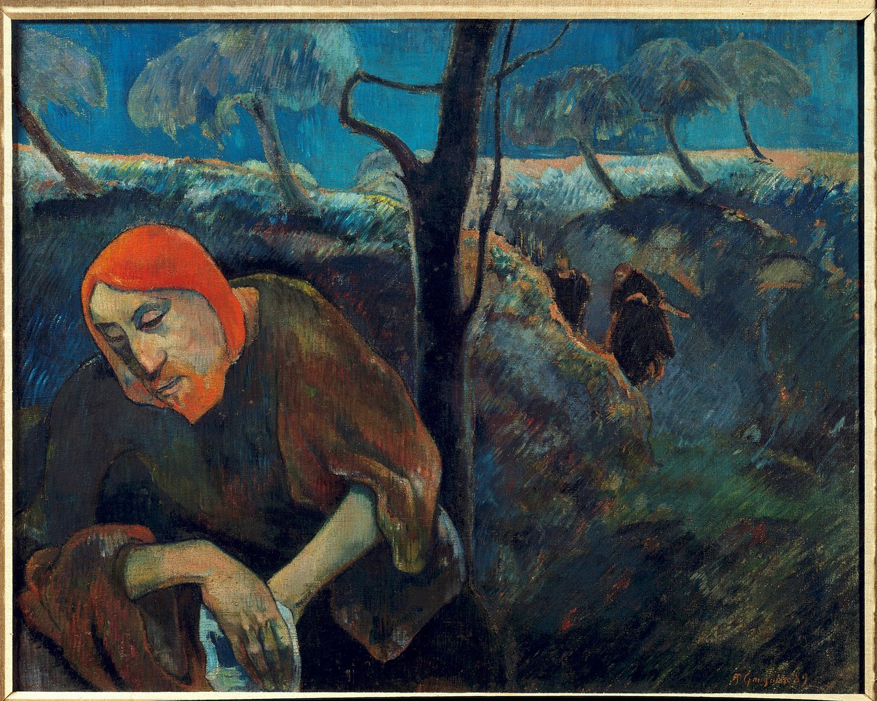 Self Portrait or Christ in the Garden of Olives by Paul Gauguin