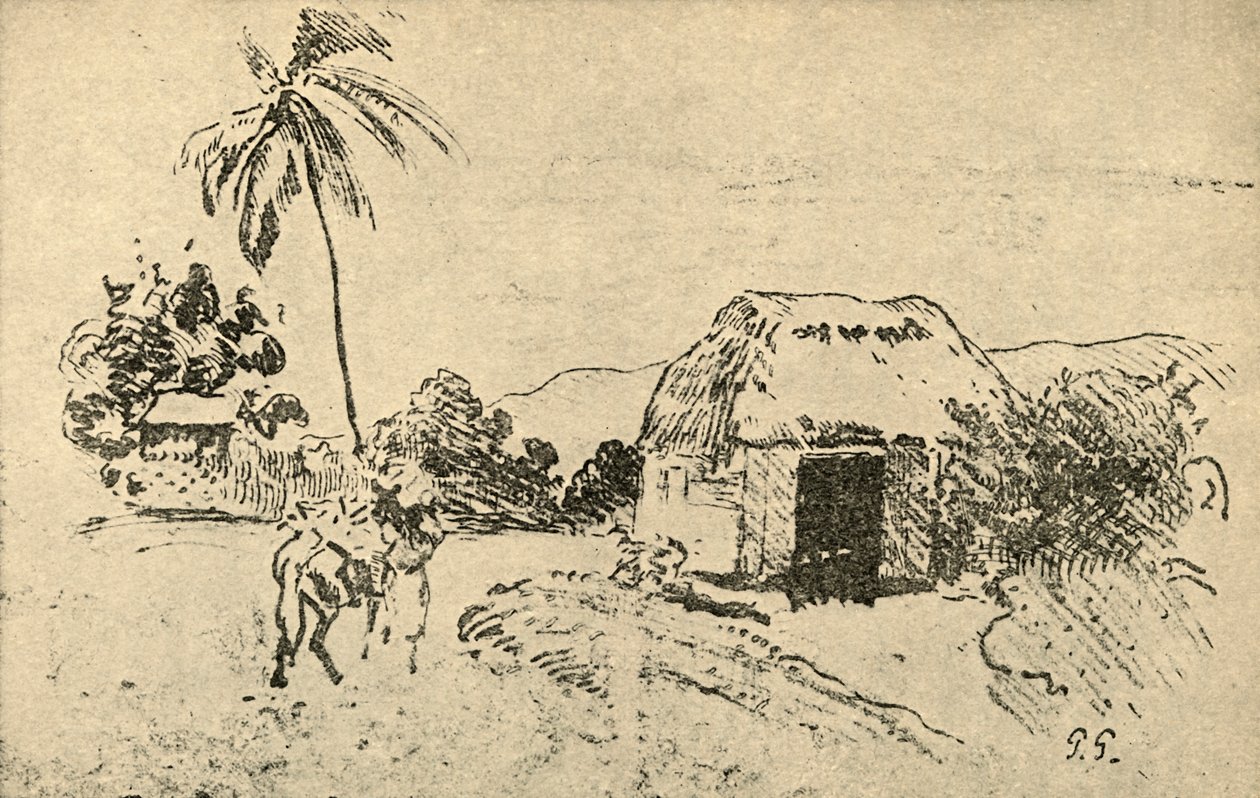 Sketch by Paul Gauguin