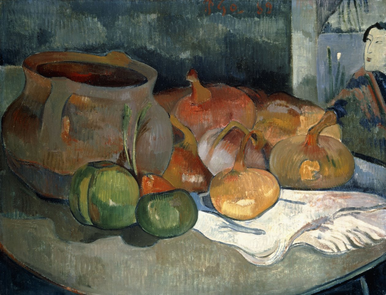 Still-life with Gourds by Paul Gauguin