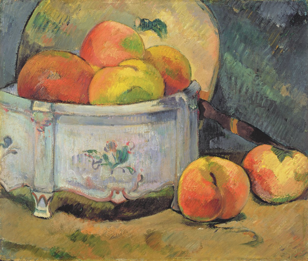 Still Life with Peaches by Paul Gauguin