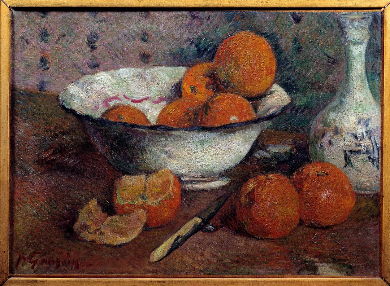 Still Life with Oranges by Paul Gauguin