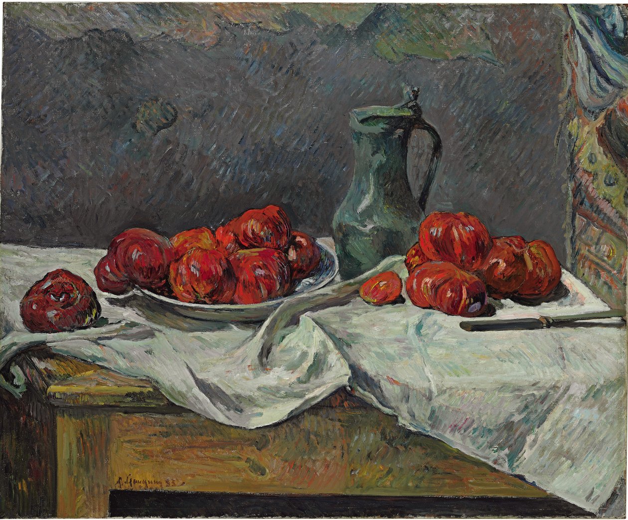 Still Life with Tomatoes by Paul Gauguin