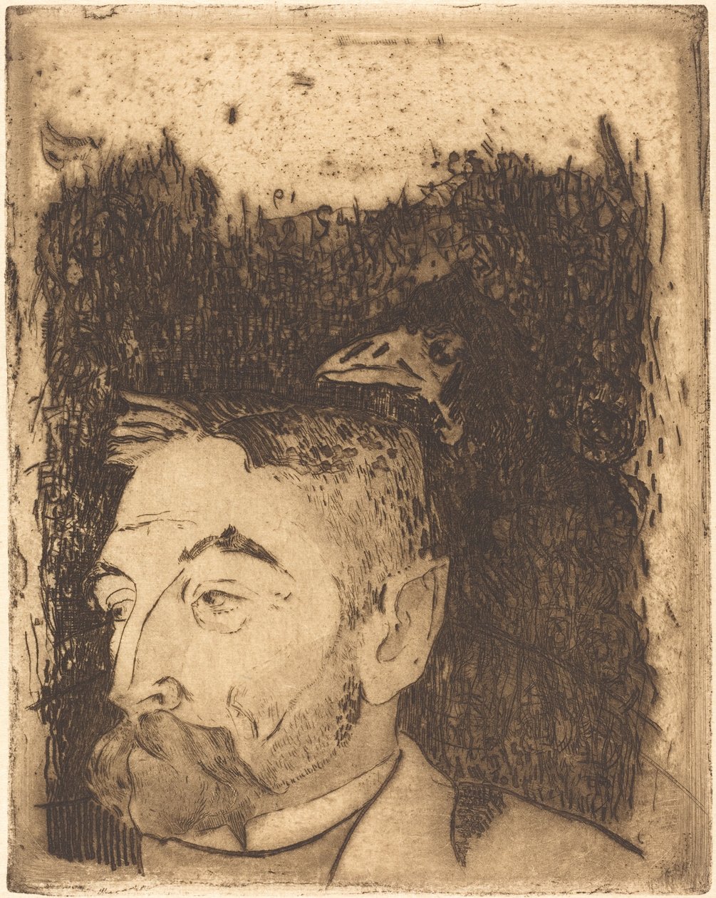 Stéphane Mallarmé by Paul Gauguin