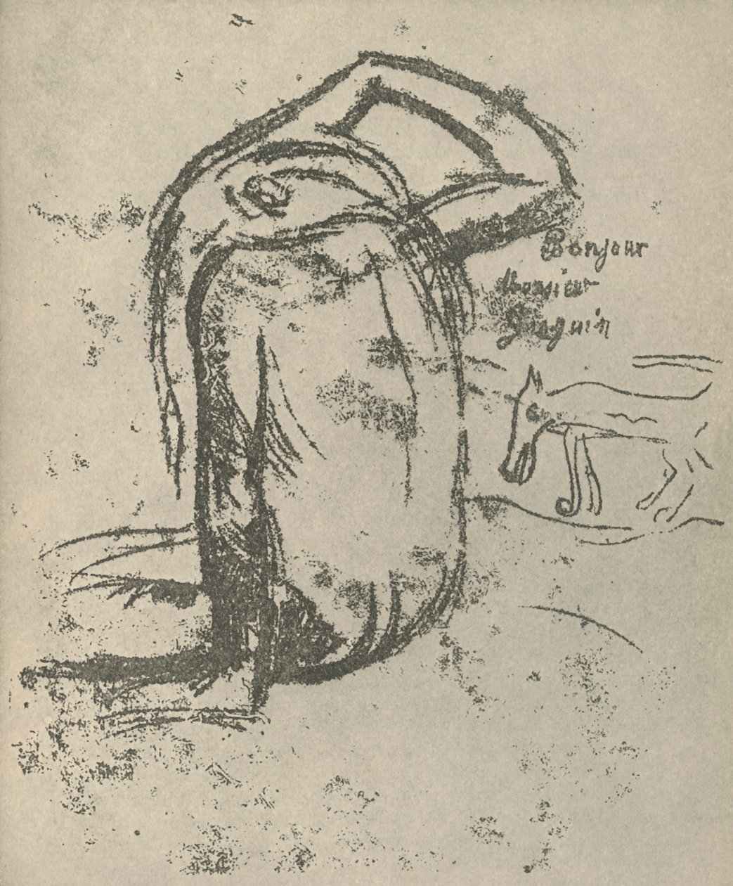 Ta Orana by Paul Gauguin