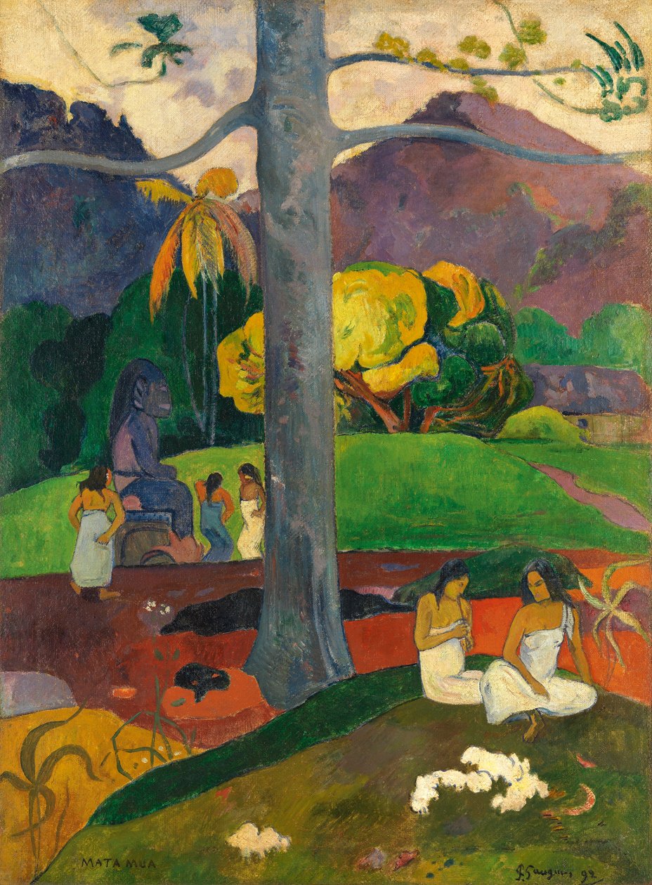 In Olden Times by Paul Gauguin