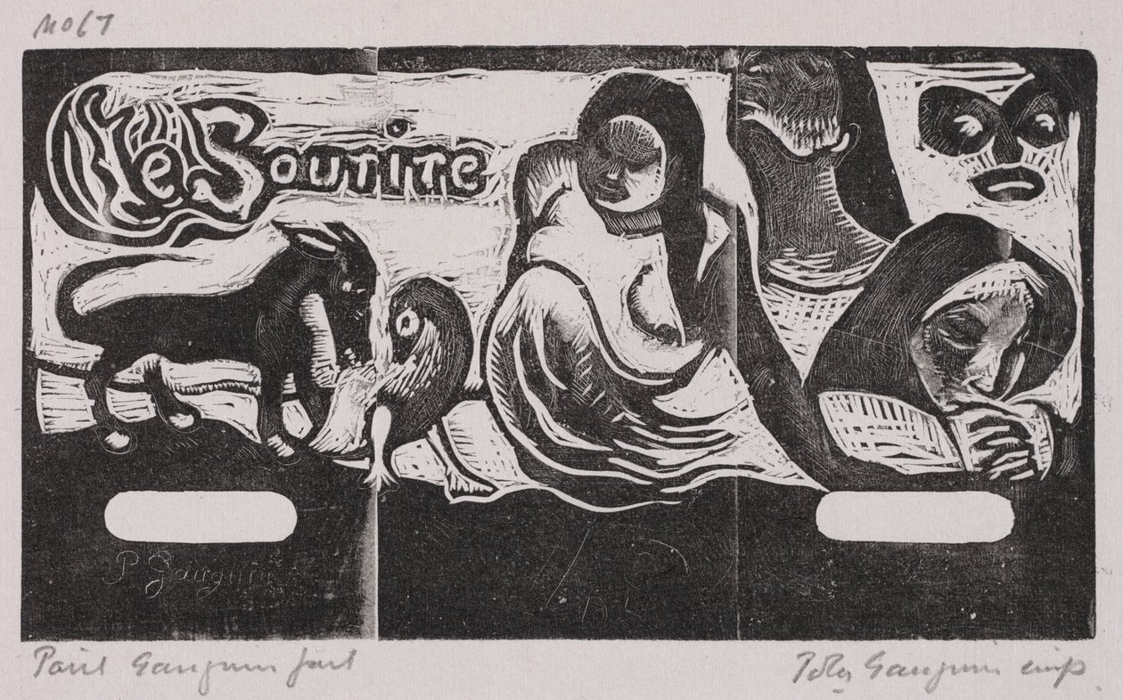Tahitian Series: The Smile by Paul Gauguin