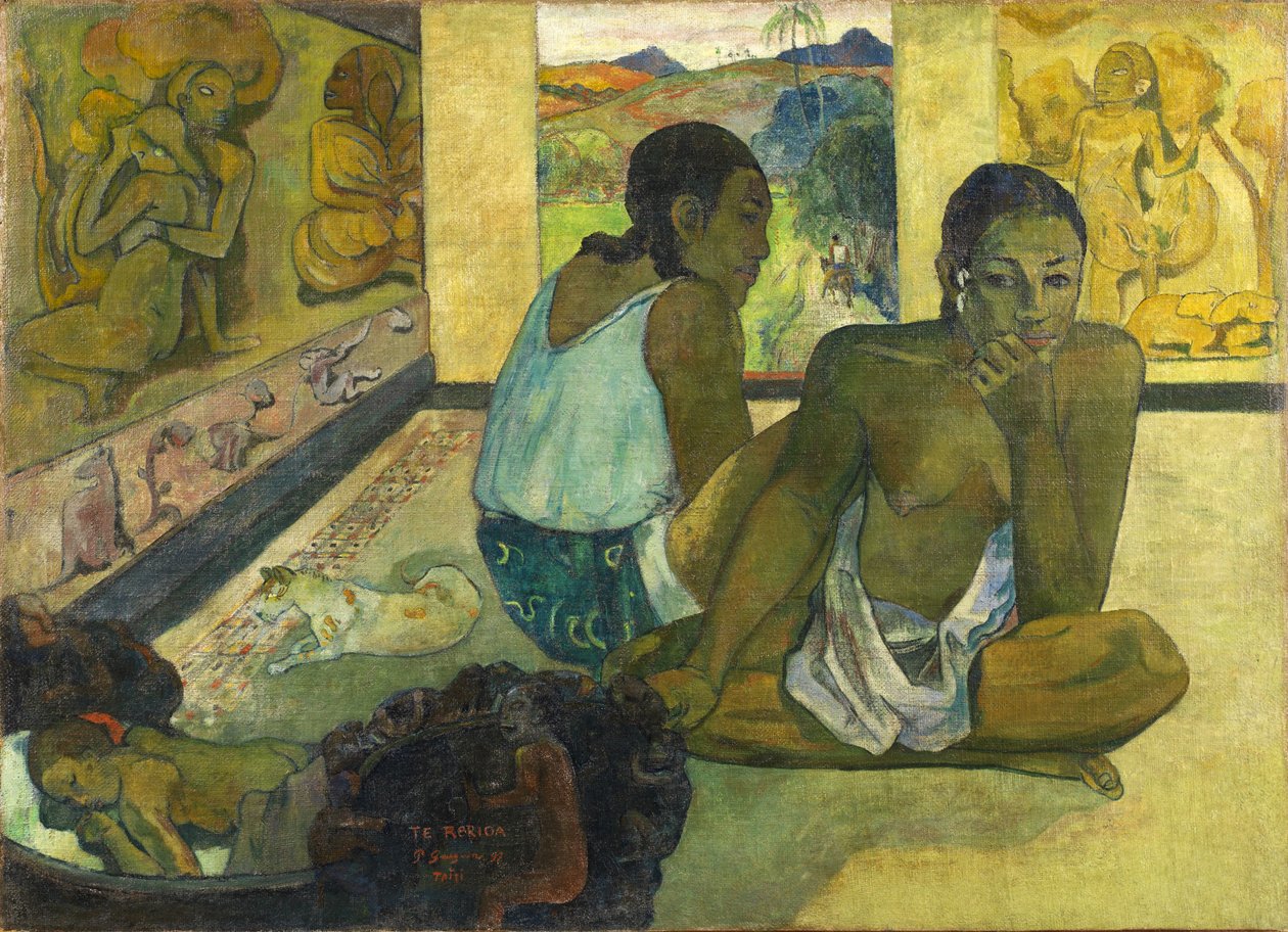 The Dream by Paul Gauguin