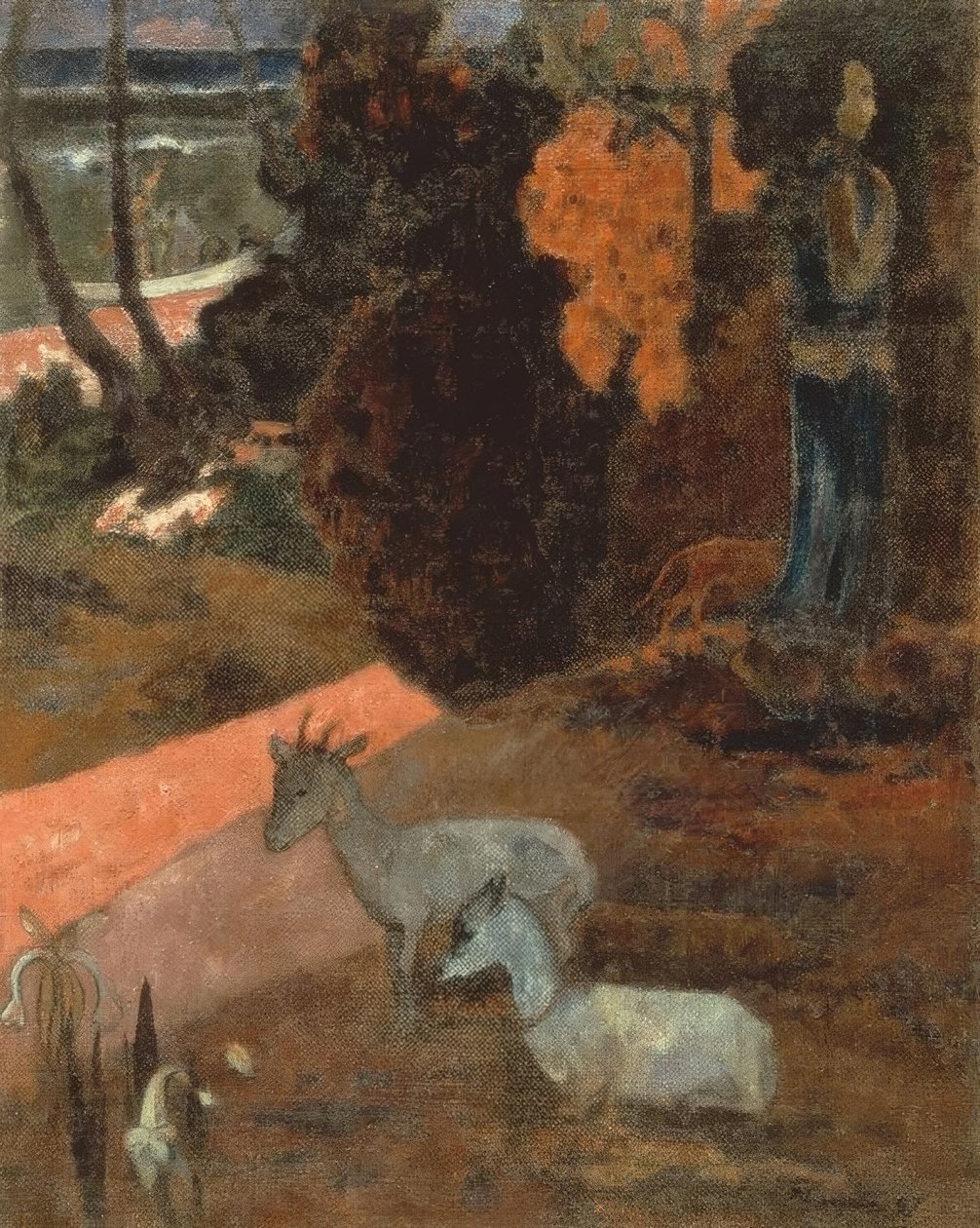 Tariri Maruru by Paul Gauguin