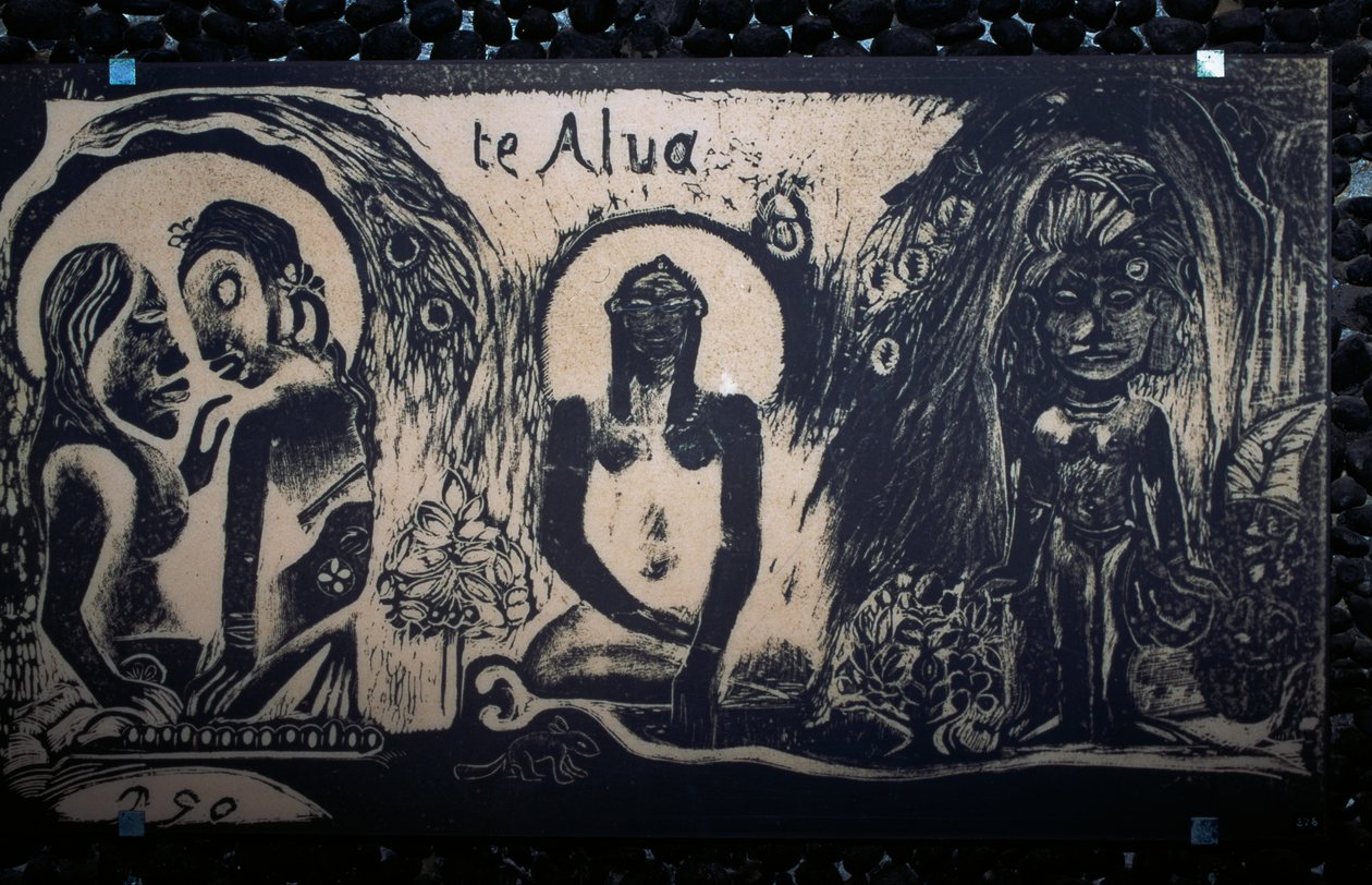 Te Atua (The Gods) by Paul Gauguin