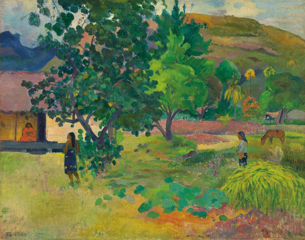 The House by Paul Gauguin