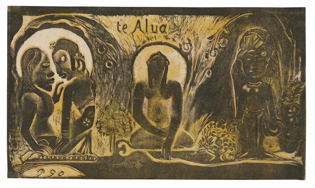 The God from the Noa Noa Suite by Paul Gauguin