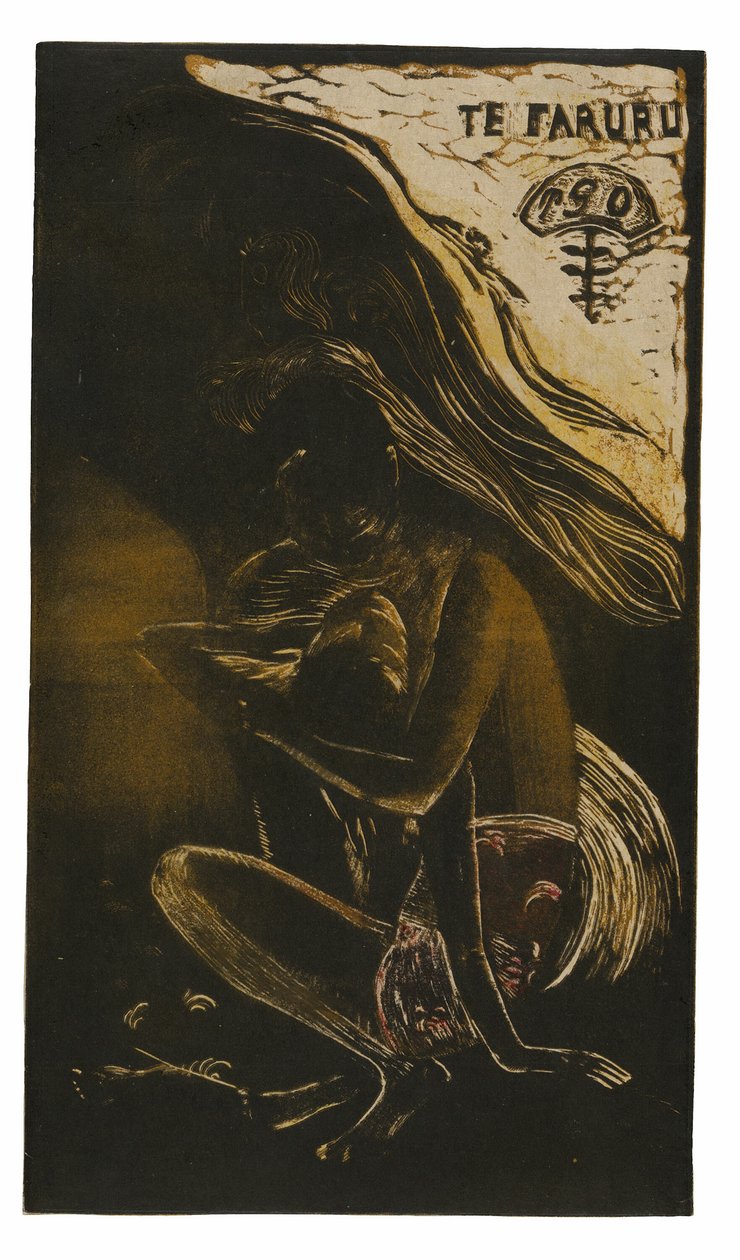 Here We Make Love, from the Noa Noa Suite by Paul Gauguin