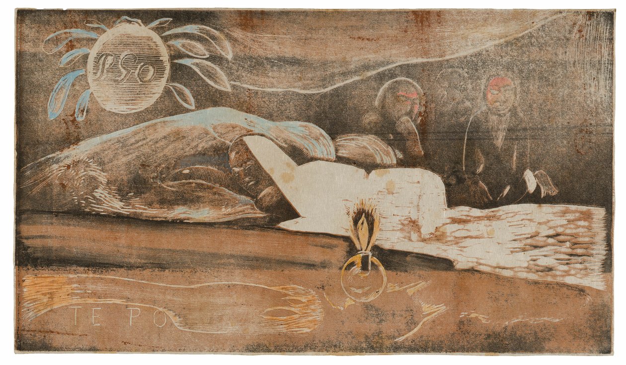 The Night from the Noa Noa Suite by Paul Gauguin