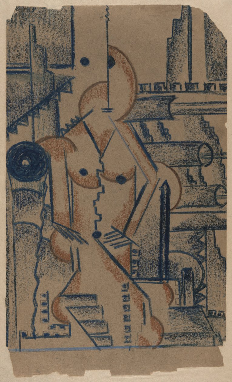 Seated Nude by Paul Gaulois