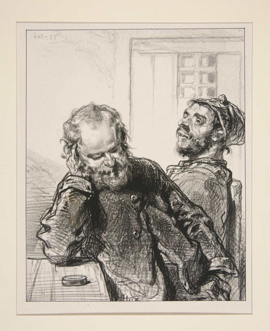 In Prison by Paul Gavarni