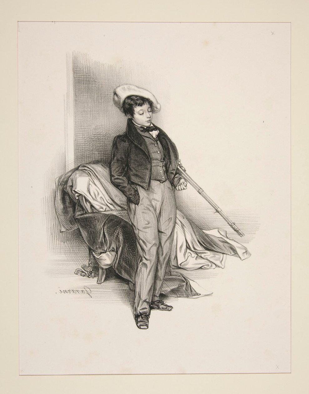 Alfred (Feydeau) by Paul Gavarni
