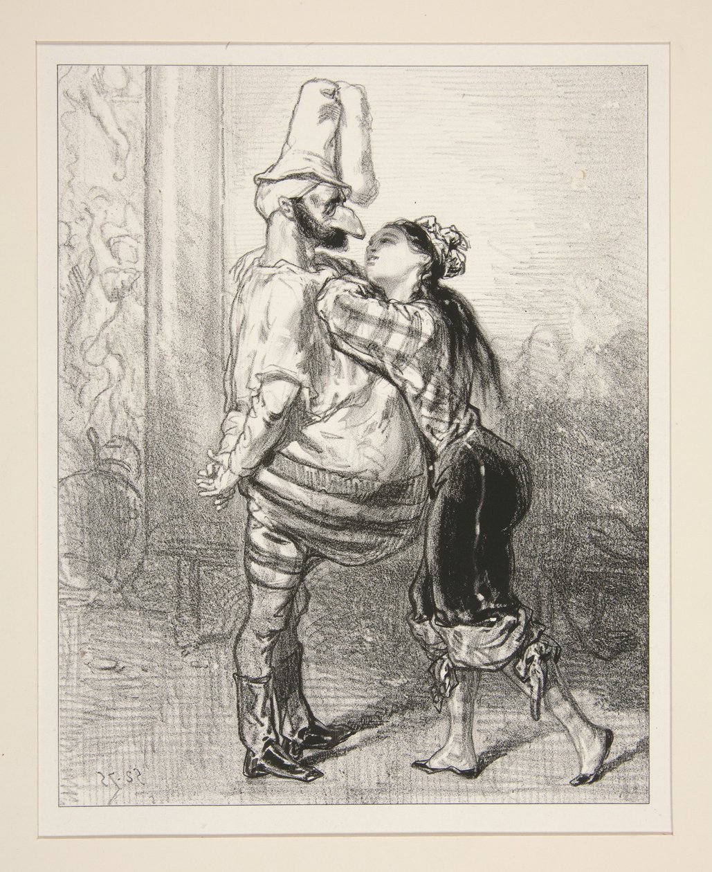 Have You Had Breakfast, Pierrot? by Paul Gavarni