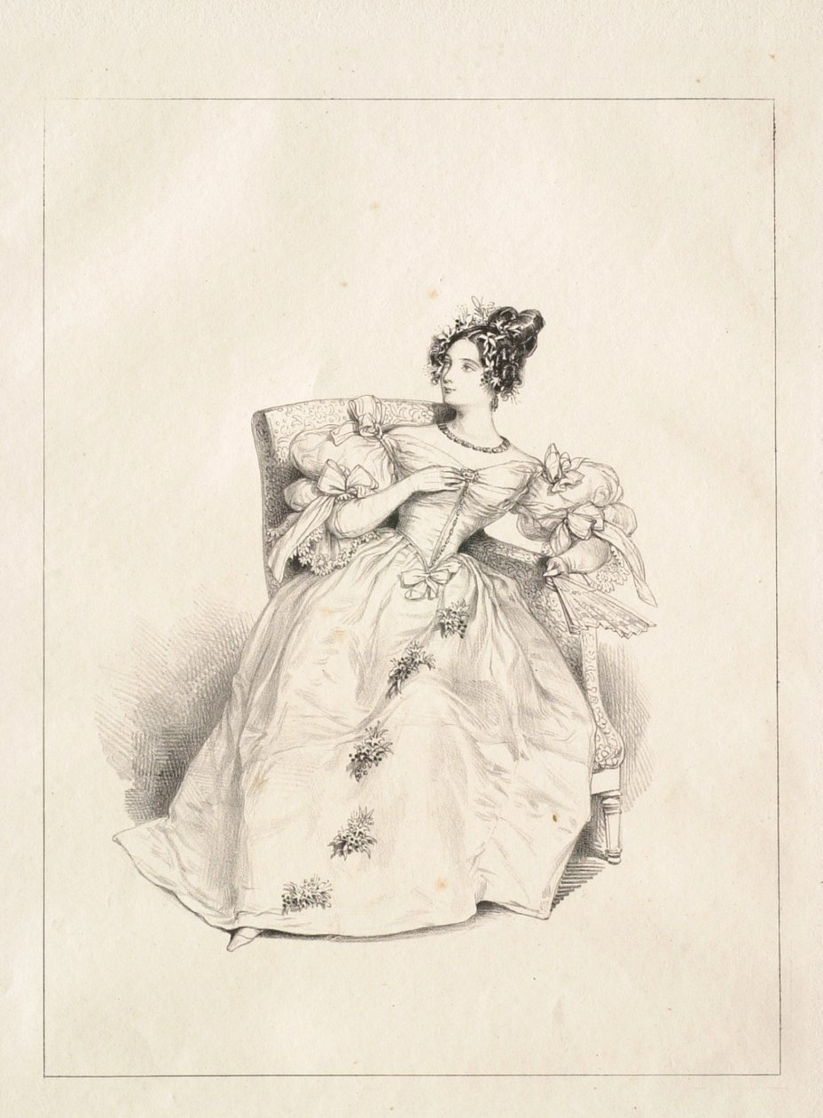 Ball Gown by Paul Gavarni