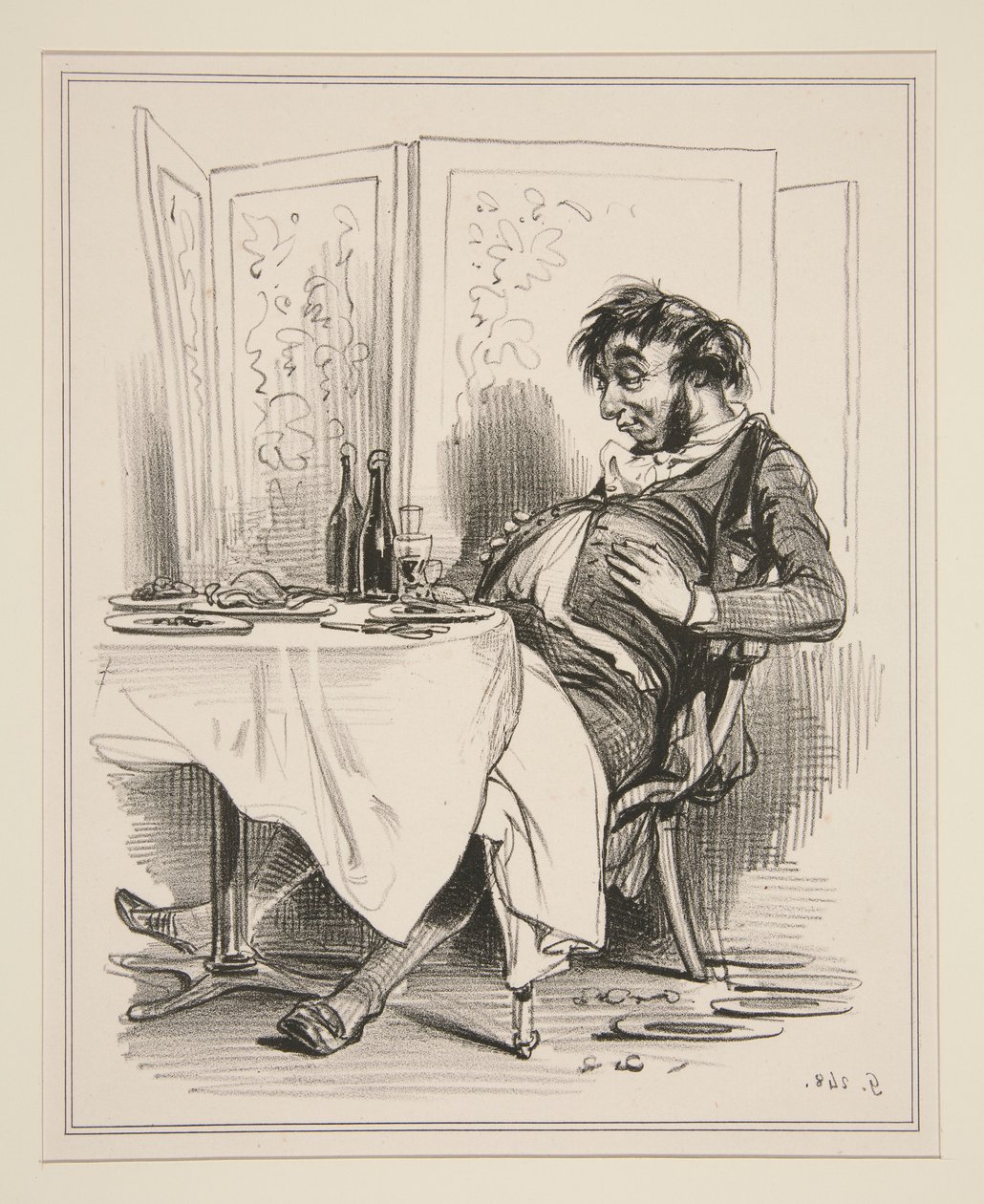 Bosse de l by Paul Gavarni