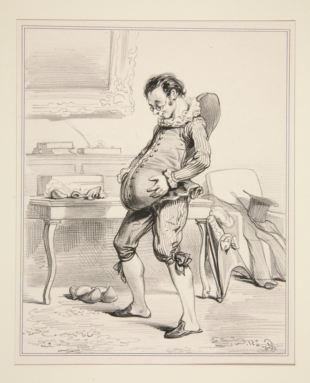 Bosse de la Gaite by Paul Gavarni