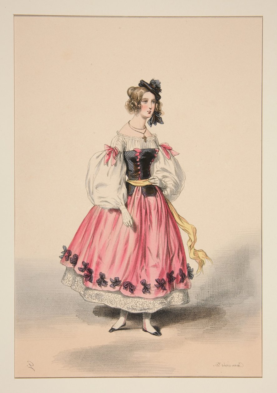 Chambermaid by Paul Gavarni