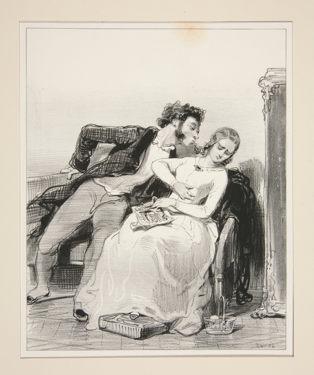 What Makes the Qualities of the Husband One Loves Makes the Faults of the Husband... by Paul Gavarni