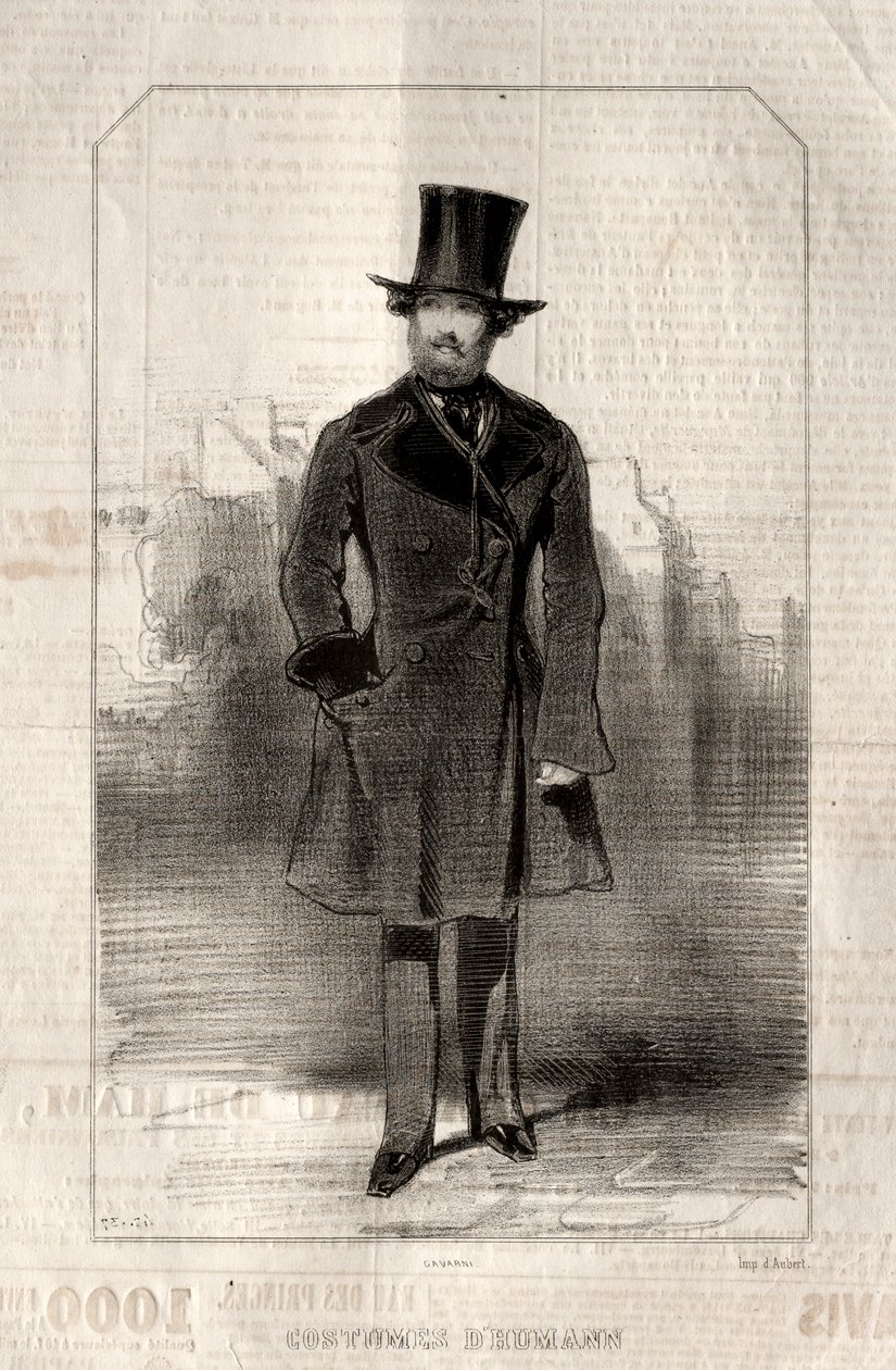 Costumes of Humann by Paul Gavarni