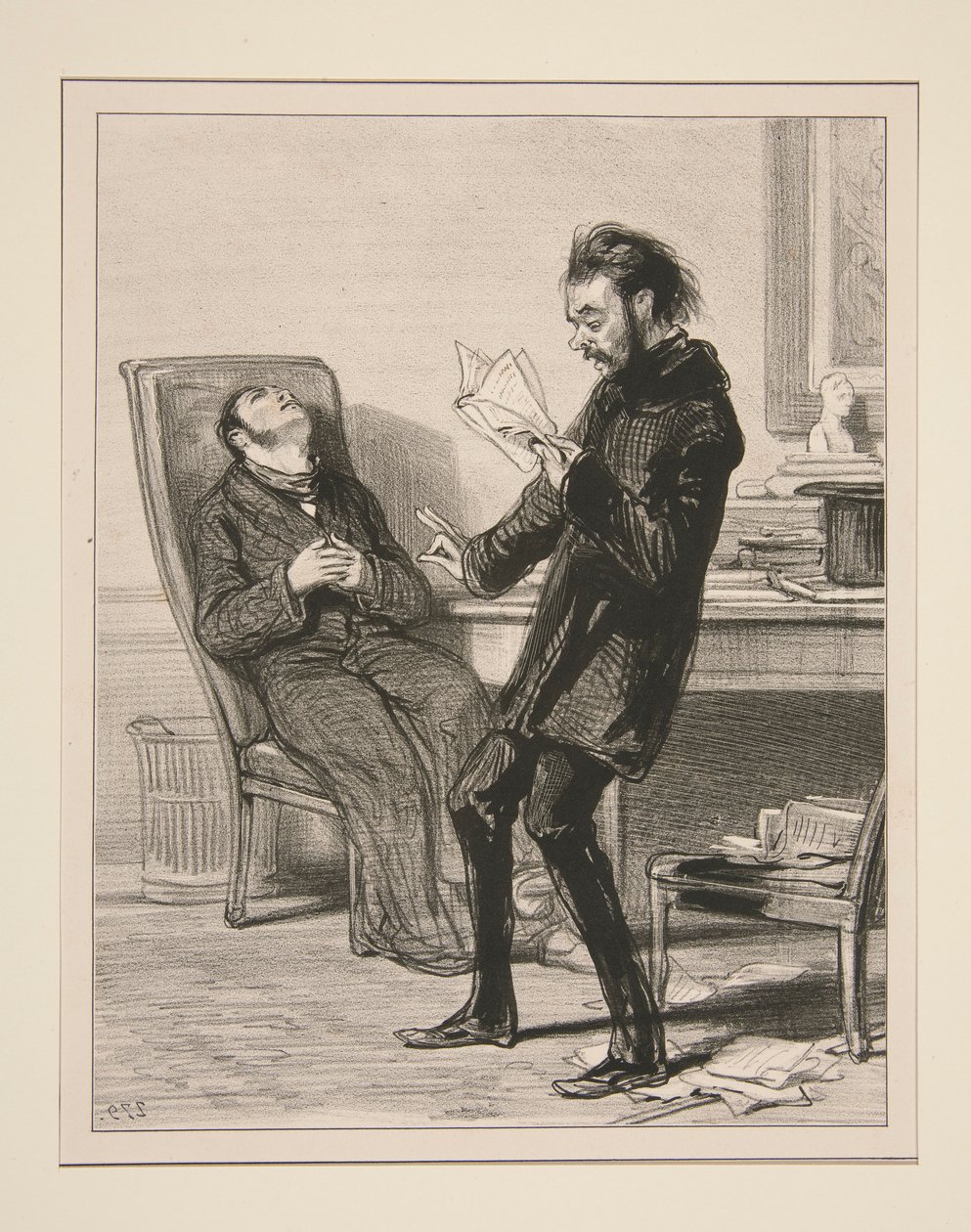 Drama in Five Acts, At Home, With Prologue and Epilogue by Paul Gavarni