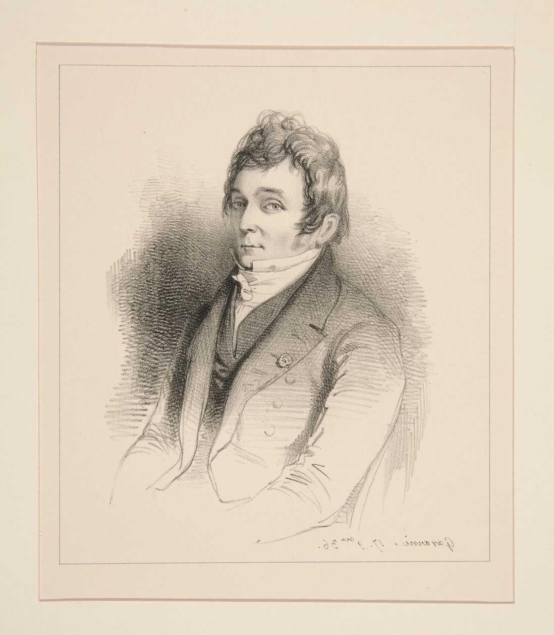 E. Dupaty by Paul Gavarni
