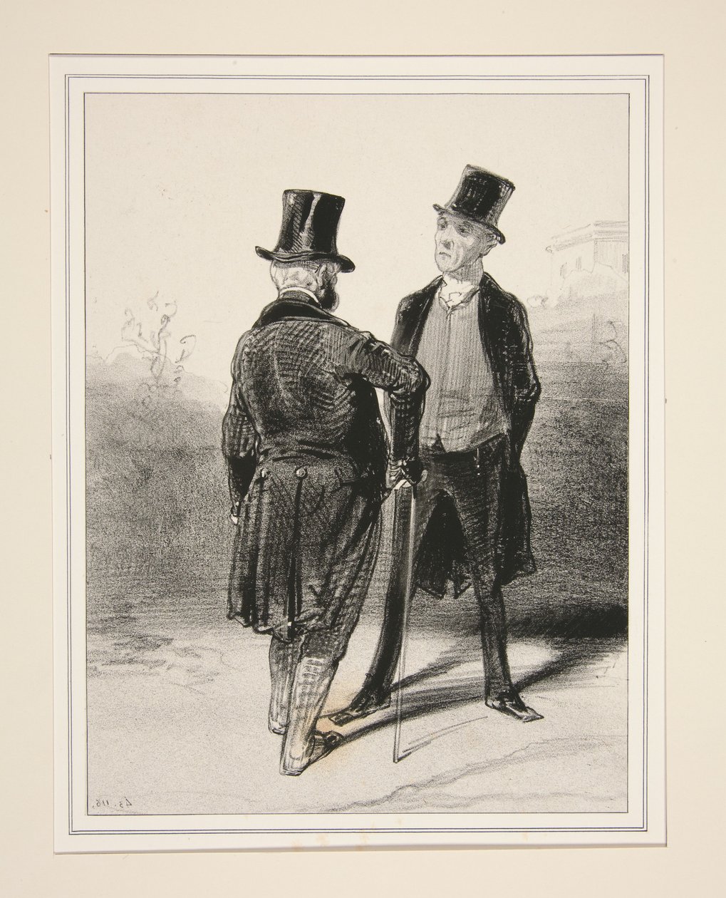 Ah, of course, it was at Mademoiselle de Beaupertuis