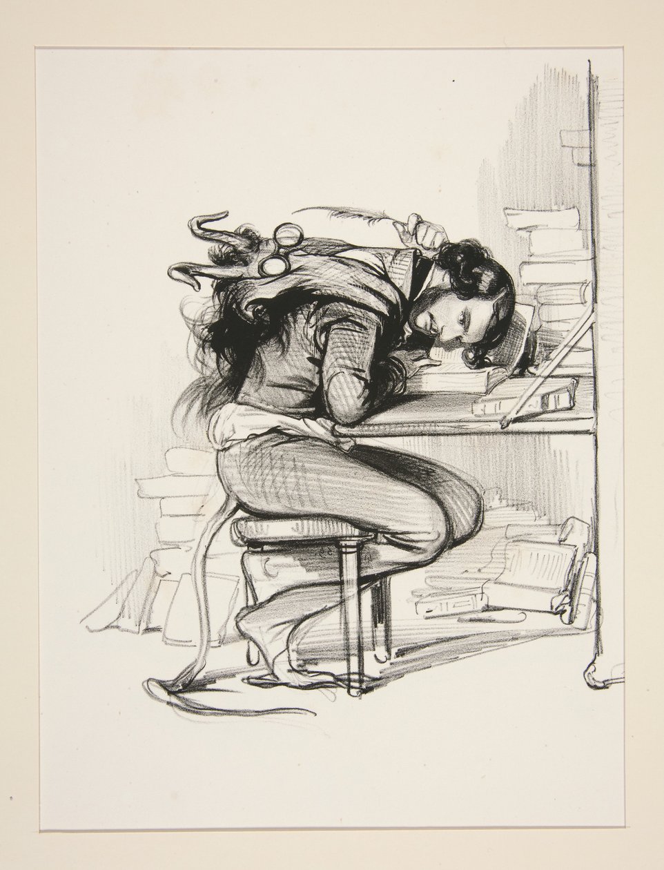 Emile Forgues, Old-Nick by Paul Gavarni