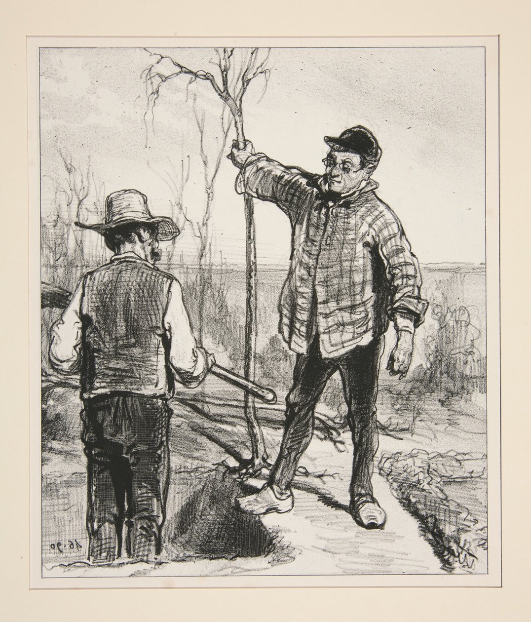 And how much will Monsieur ask per year, as a gardener boy? by Paul Gavarni
