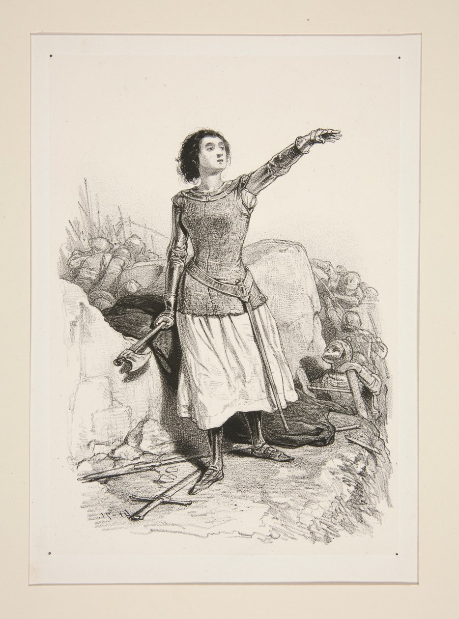 Joan of Arc by Paul Gavarni