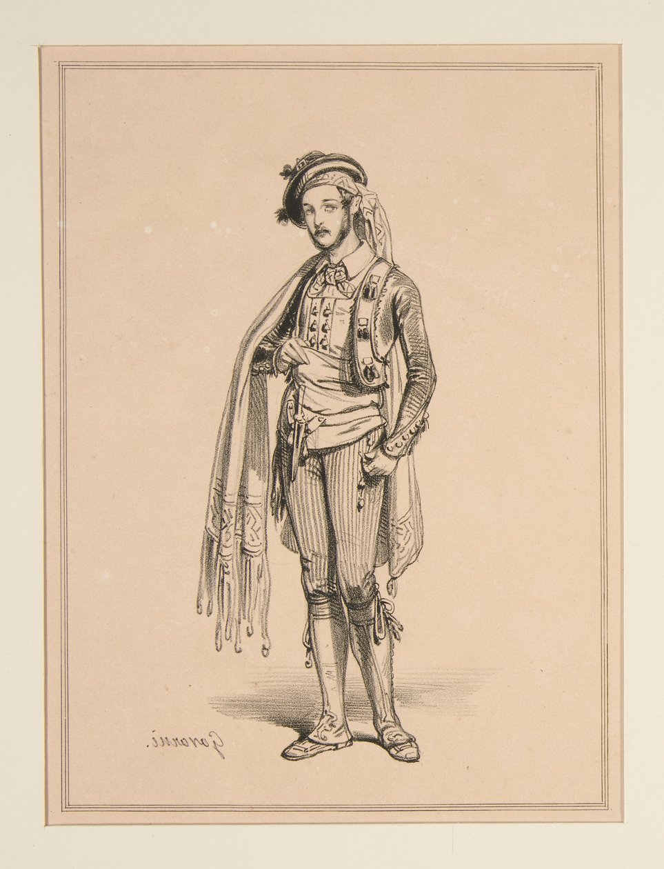 The Muleteer by Paul Gavarni