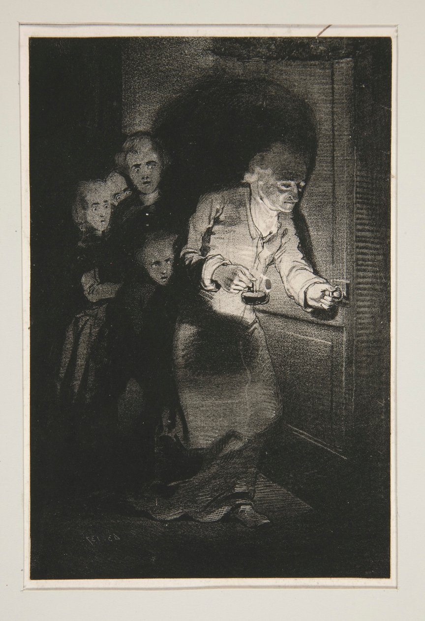 The Ghost by Paul Gavarni