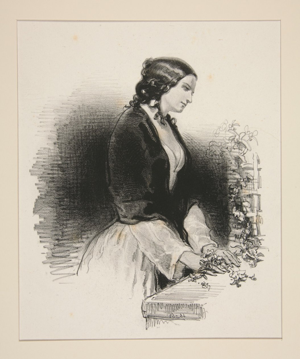 The Bell by Paul Gavarni