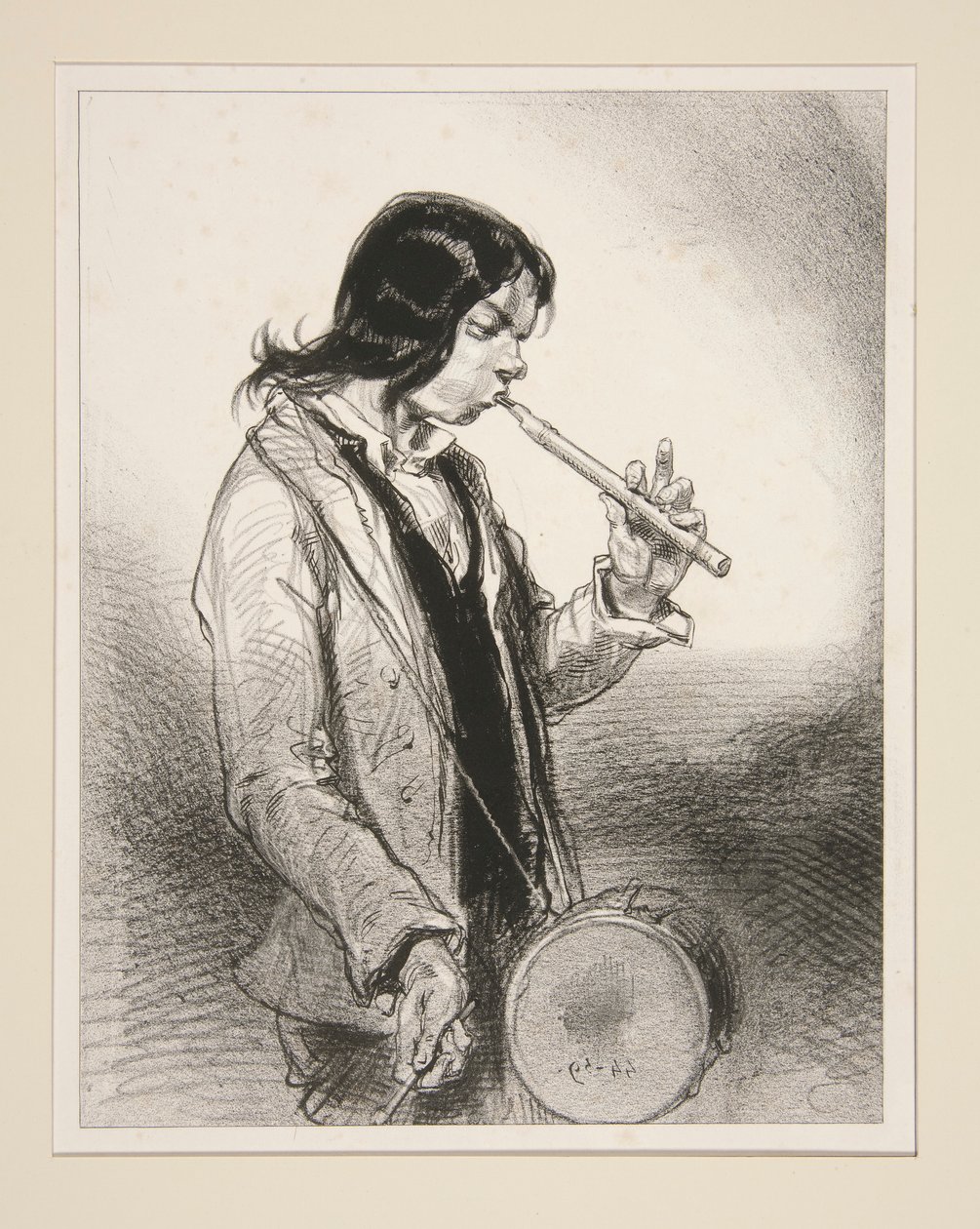 The Galoubet by Paul Gavarni
