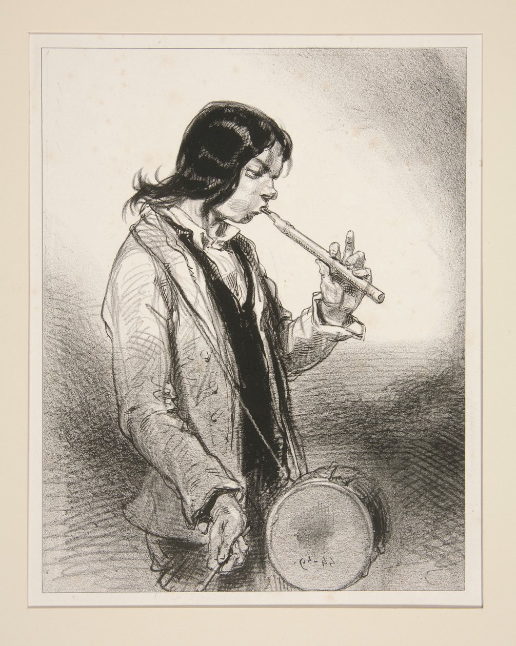 The Galoubet by Paul Gavarni