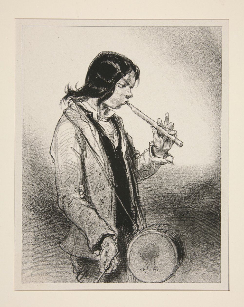 The Galoubet by Paul Gavarni