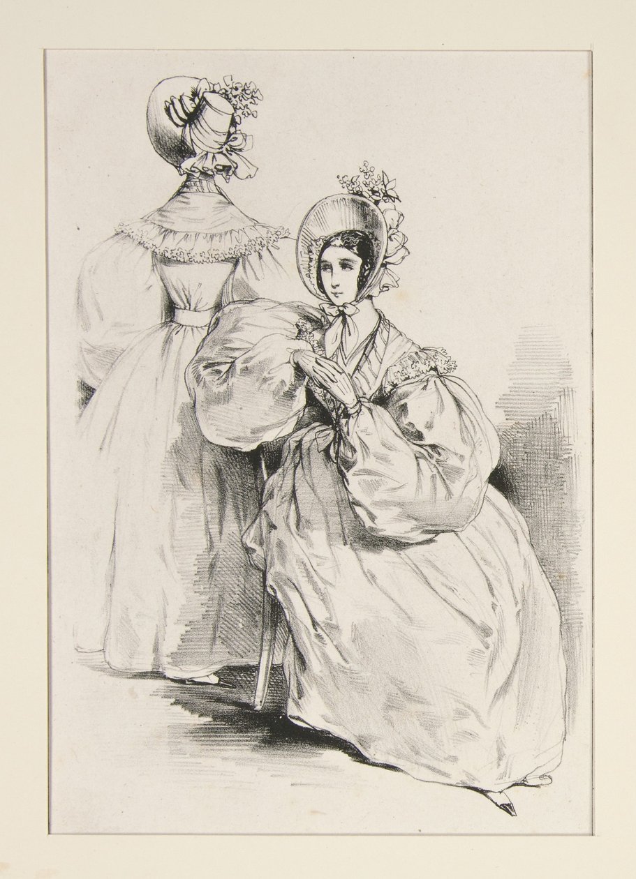 May 1836. Jacona Dresses... by Paul Gavarni