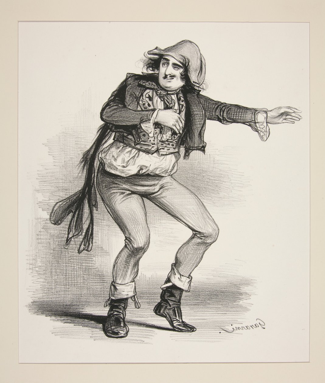 M. Floumann by Paul Gavarni