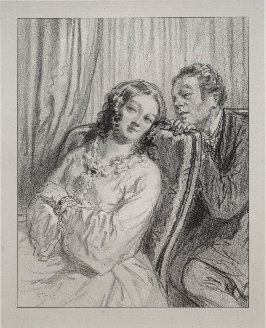 Masques et Visages: Par-ci, Par-la: Mame Beauminet, Ta Majeste... by Paul Gavarni